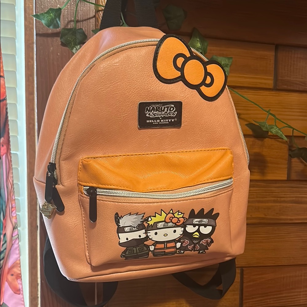Hello Kitty Kids Backpack - Pink and Orange